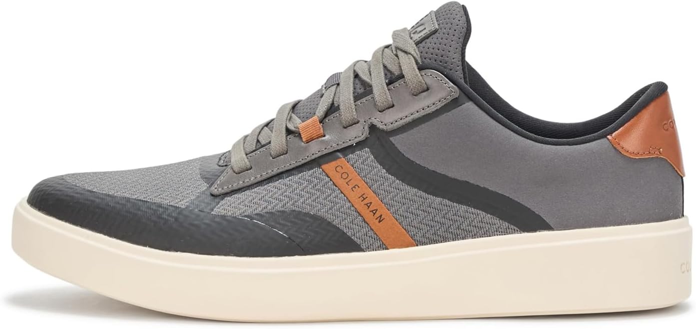 Cole Haan Men's Grand Crosscourt Winner Leather Fashion Sneakers Zevon