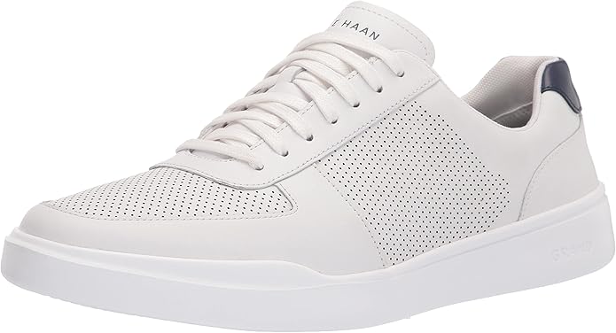 Cole Haan Men's Grand Crosscourt Perforated Breathable Leather Sneakers Zevon