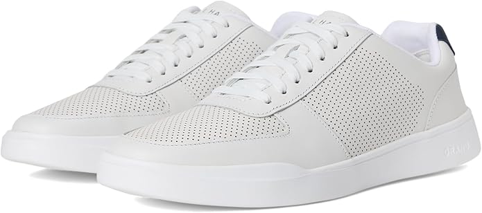 Cole Haan Men's Grand Crosscourt Perforated Breathable Leather Sneakers Zevon