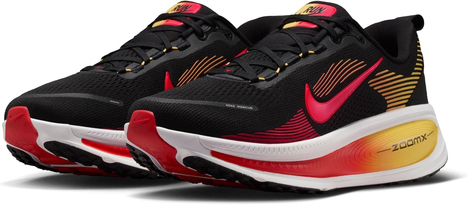 Nike Men's Vomero 18 Max Cushioning Dual-Density Road Running Shoes Zevon