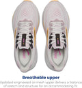 Brooks Women's Ghost 17 Neutral Cushion Running & Walking Shoes Zevon