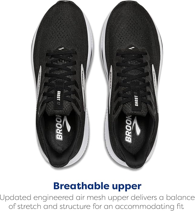 Brooks Men's Ghost 17 Neutral Cushion Running & Walking Shoes Zevon