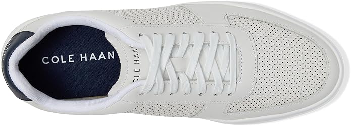 Cole Haan Men's Grand Crosscourt Perforated Breathable Leather Sneakers Zevon