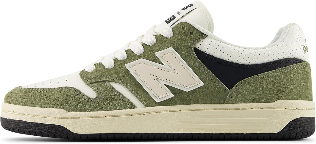 New Balance Men's 480 V1 Classic Leather Lifestyle Court Sneakers Zevon